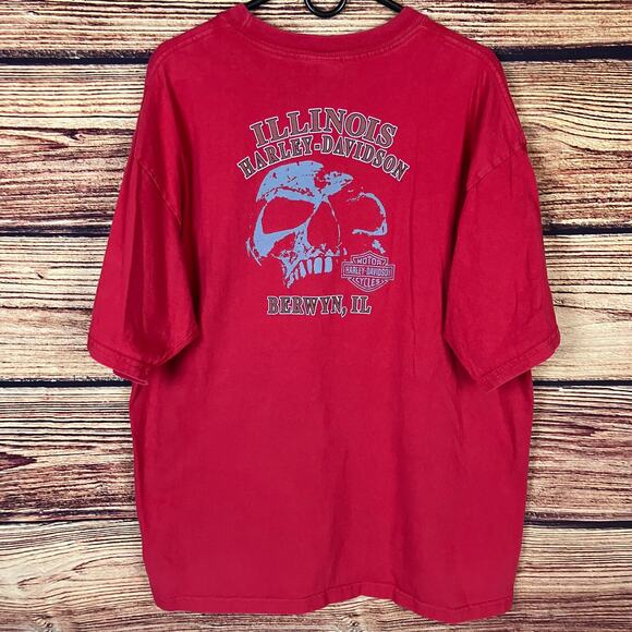 2004 Harley Davidson Motorcycles Berwyn, Illinois T-shirt - Picture 4 of 6